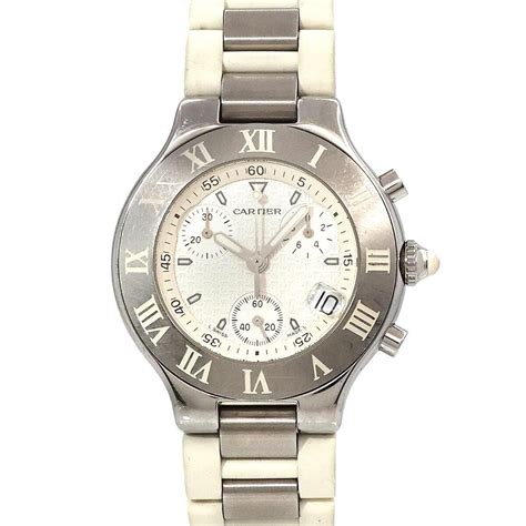 cartier must 21 chronoscaph w10184u2